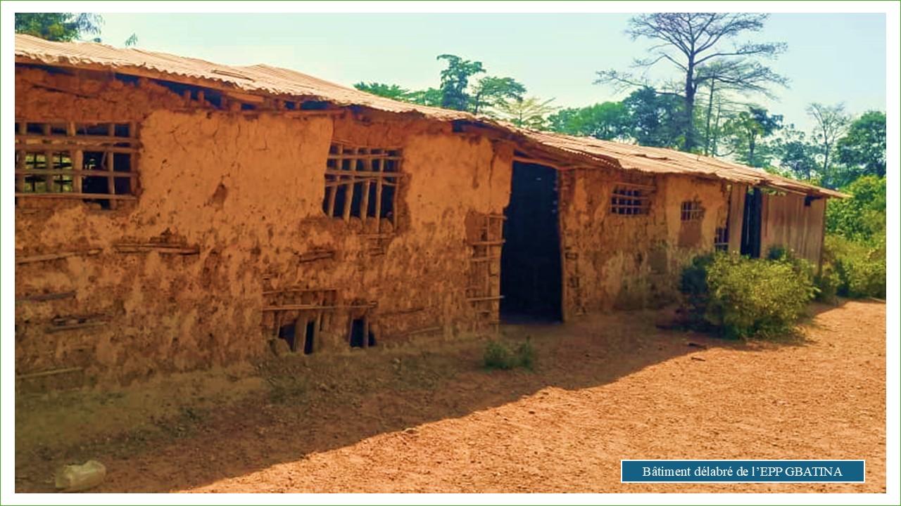 PROJET DE CONSTRUCTION OU DE REHABILITATION DE L’EPP GBATINA